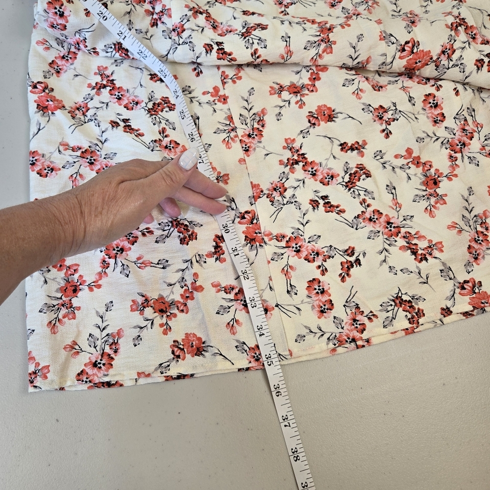 NWT A New Day Floral Mini Dress Size 16 - Picture 14 of 14